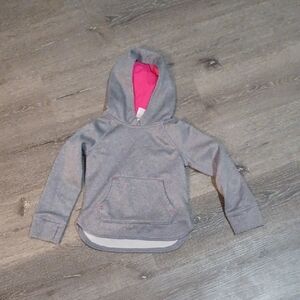 Athletic Works Gray Hoodie with Pink Lining